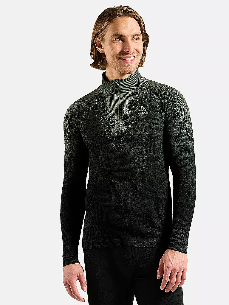 ODLO | Herren Unterzieh Zipshirt Blackcomb | 