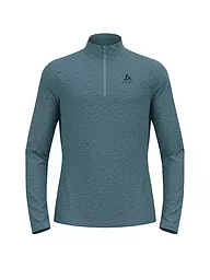 ODLO | Herren Unterzieh Zipshirt Essentials Ceramiwarm | blau
