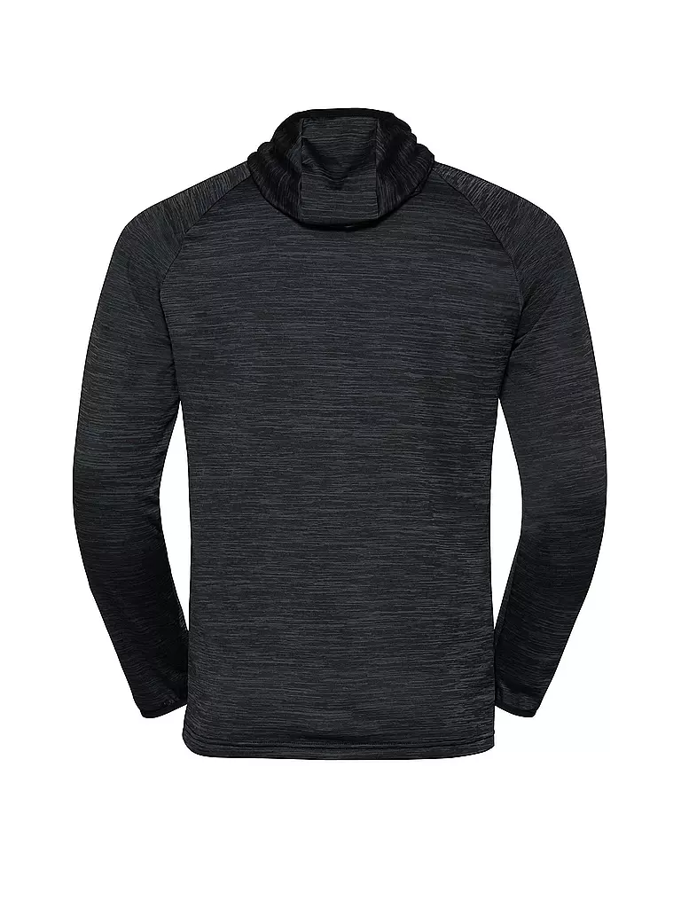 ODLO | Herren Unterziehhoodie Run Easy | schwarz