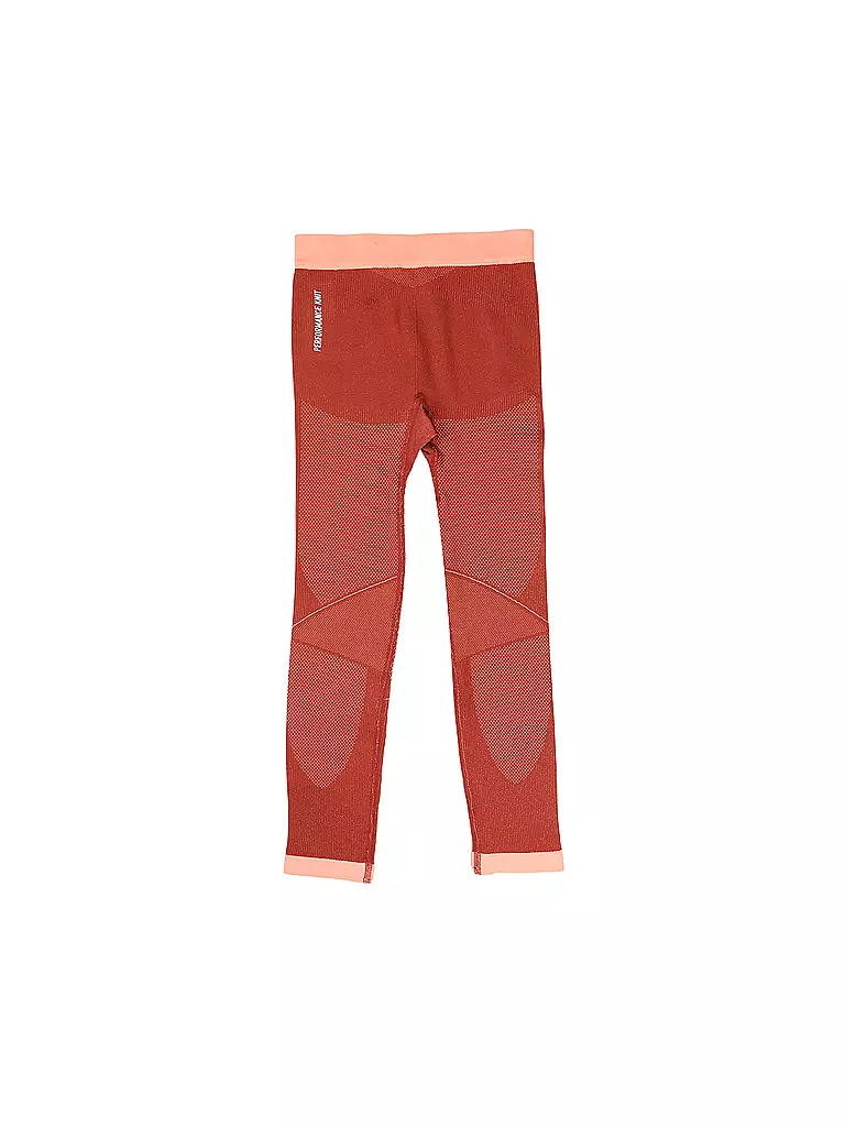 ODLO | Kinder Funktionsunterhose Performance Warm | dunkelrot