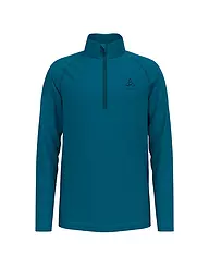 ODLO | Kinder Unterzieh Zipshirt Berra Mid Layer | blau
