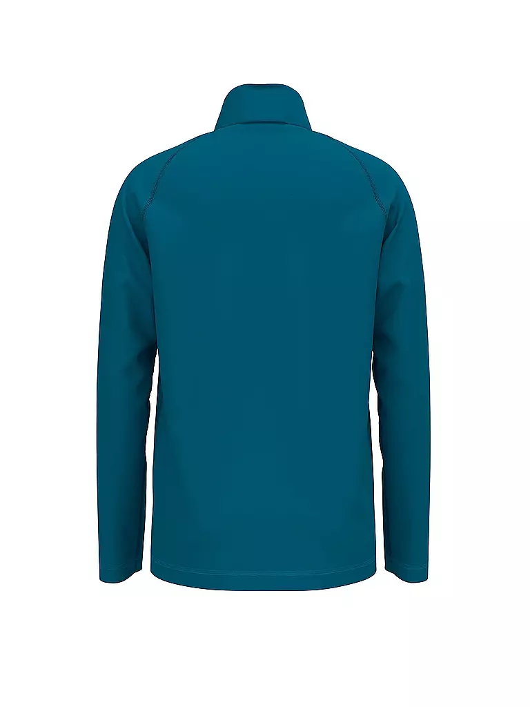 ODLO | Kinder Unterzieh Zipshirt Berra Mid Layer | blau