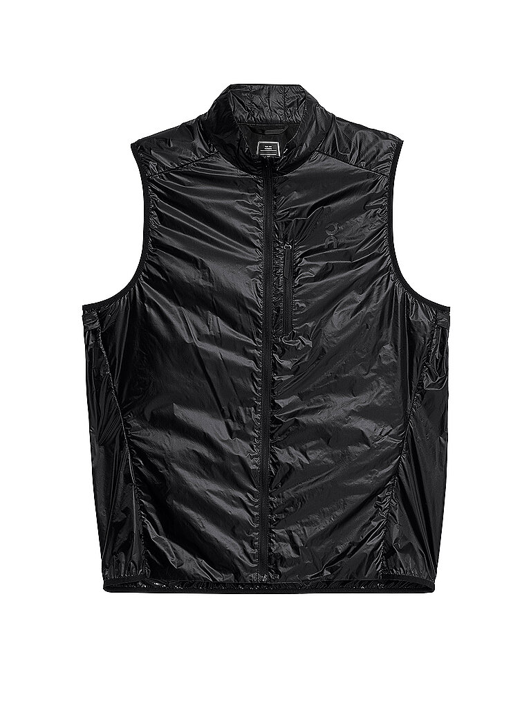 On ON Herren Laufweste Weather Vest schwarz | L, schwarz