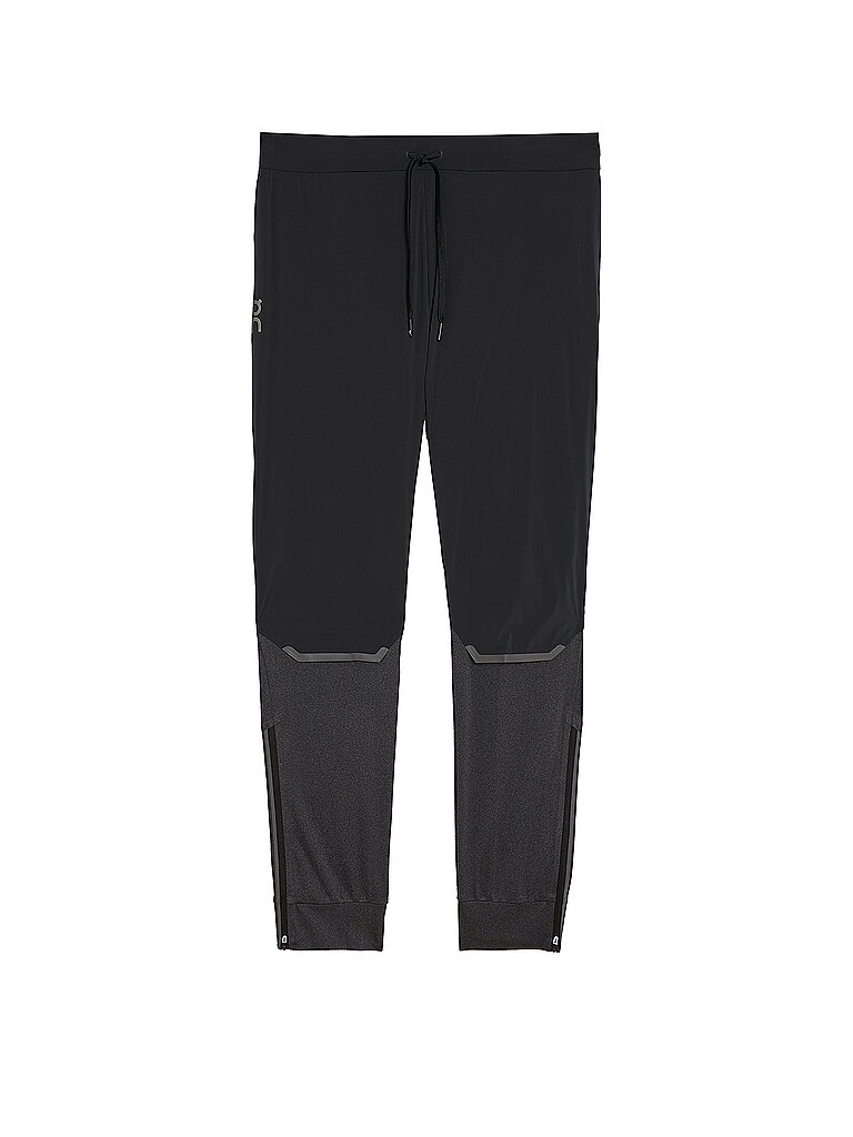 On ON Herren Laufhose Weather Pants schwarz | L, schwarz