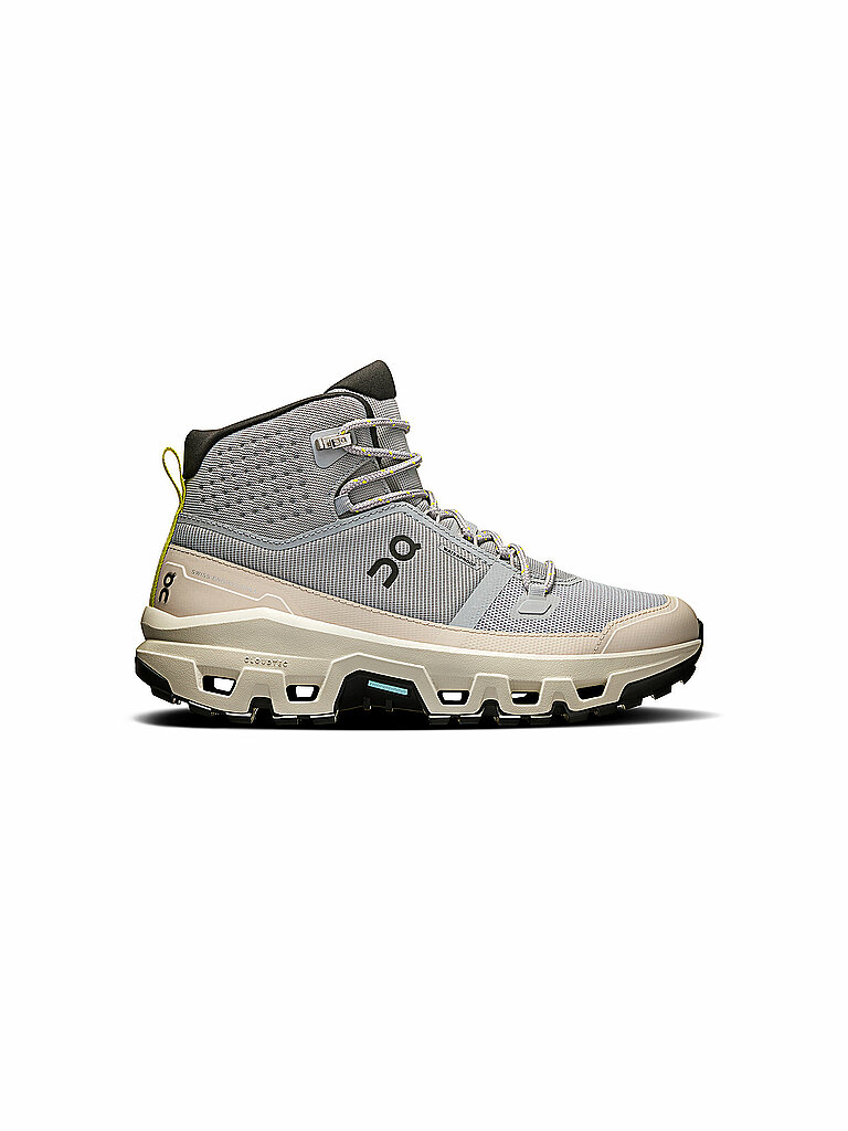 On ON Damen Wanderschuhe Cloudrock Mid WP grau | 37 1/2, grau