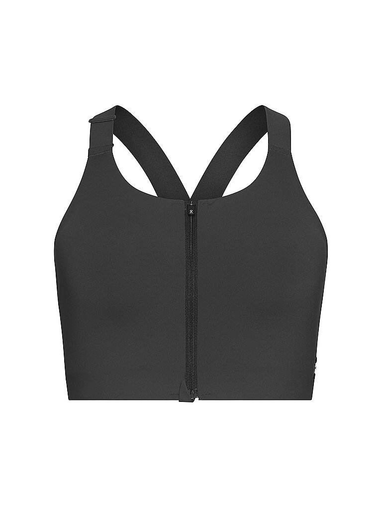 ON Damen Sport-BH Endruance High Support mit Zip grau | XS