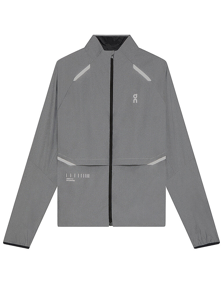 On ON Damen Laufjacke Weather Lumos grau | XS, grau