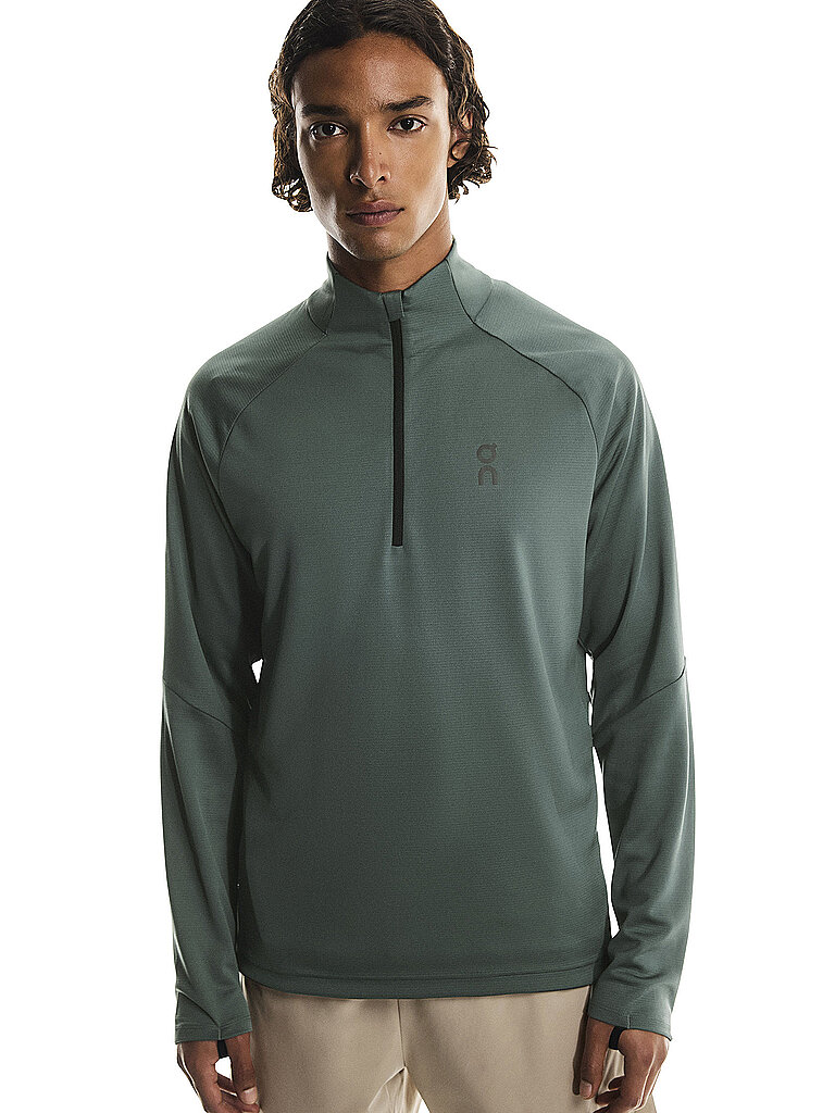 On ON Herren Laufshirt Climate olive | S, olive