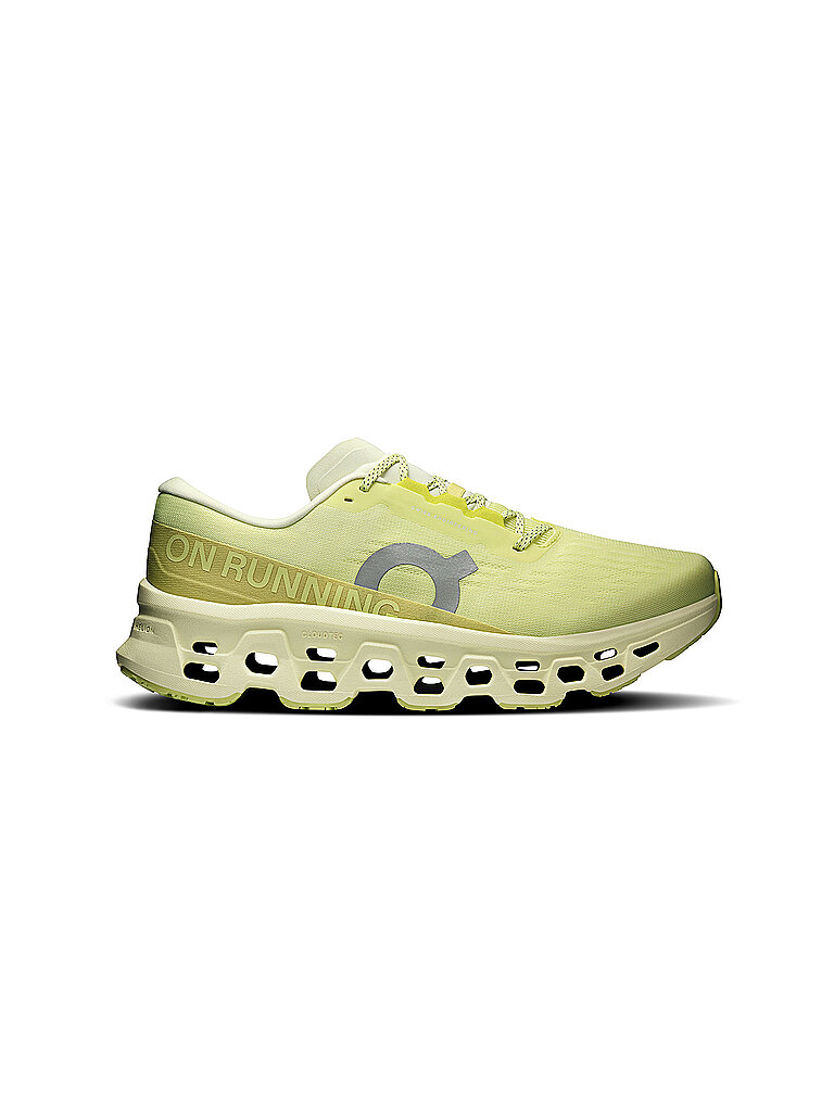 On Cloudmonster 3, yellow
