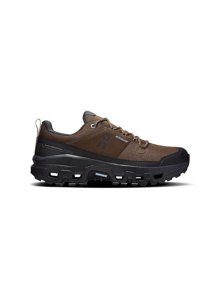 On Cloudrock Low Waterproof, brown