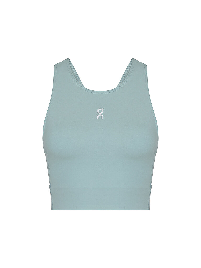 On ON Damen Tennistank Court Cropped hellblau | XS, hellblau