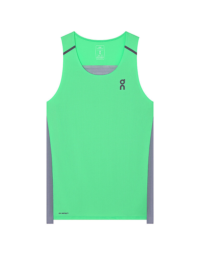 On ON Herren Lauftank Performance grün | S, grün