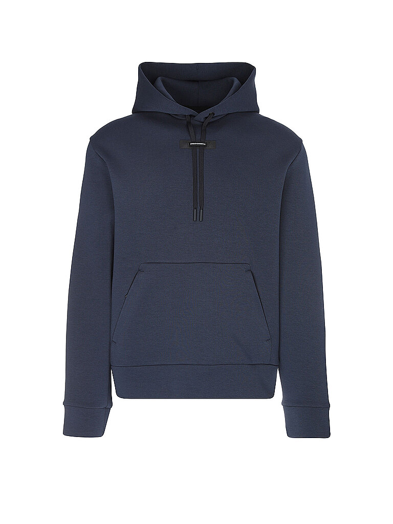 On ON Herren Laufhoodie Focus Tech dunkelblau | S, dunkelblau