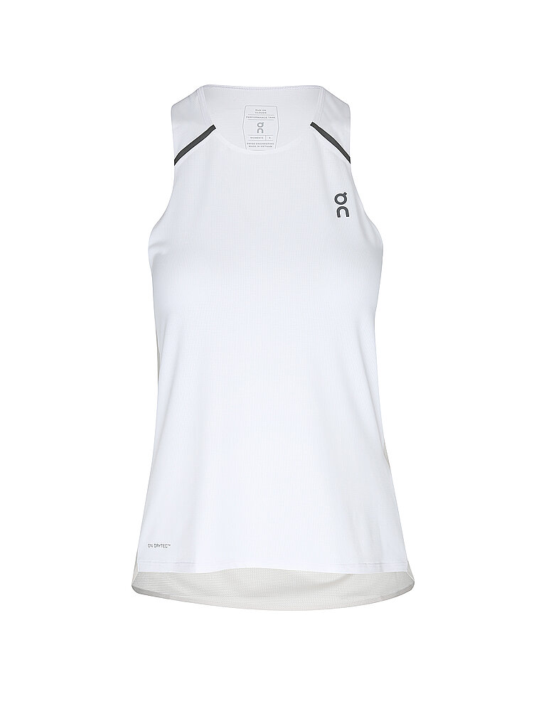 On ON Damen Lauftank Performance weiss | XS, weiss