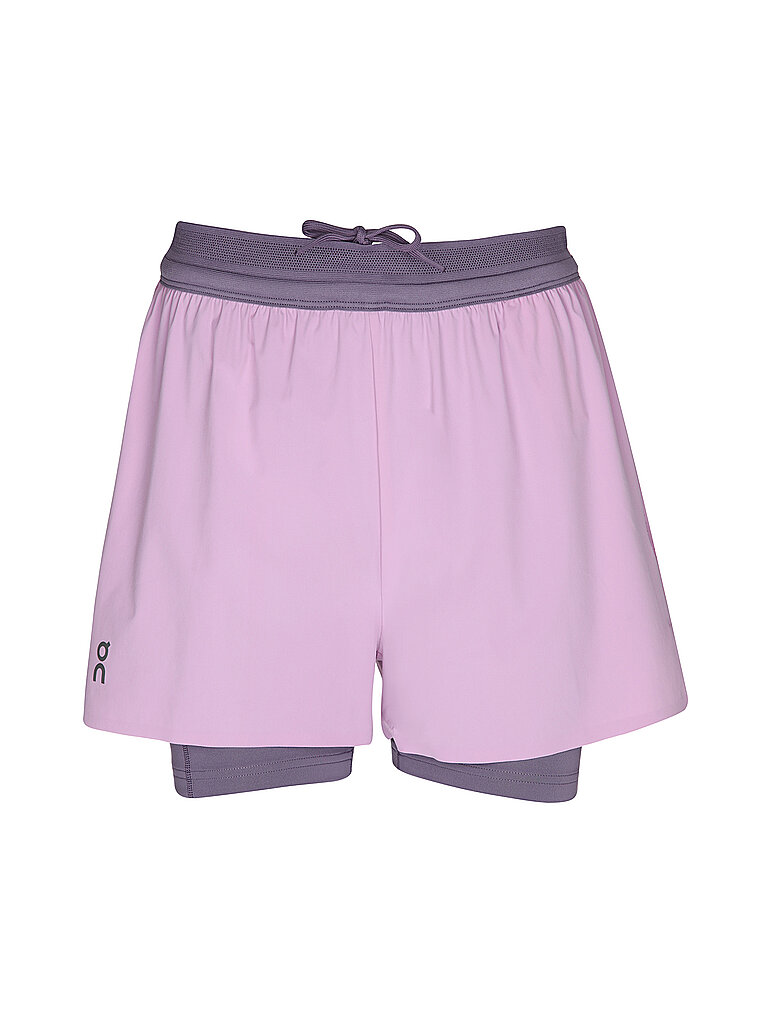 On ON Damen Laufshorts 2in1 3 Performance beere | XS, beere