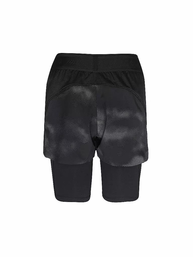 ON | Damen 2in1 Laufshort Active Shorts Lumos | schwarz