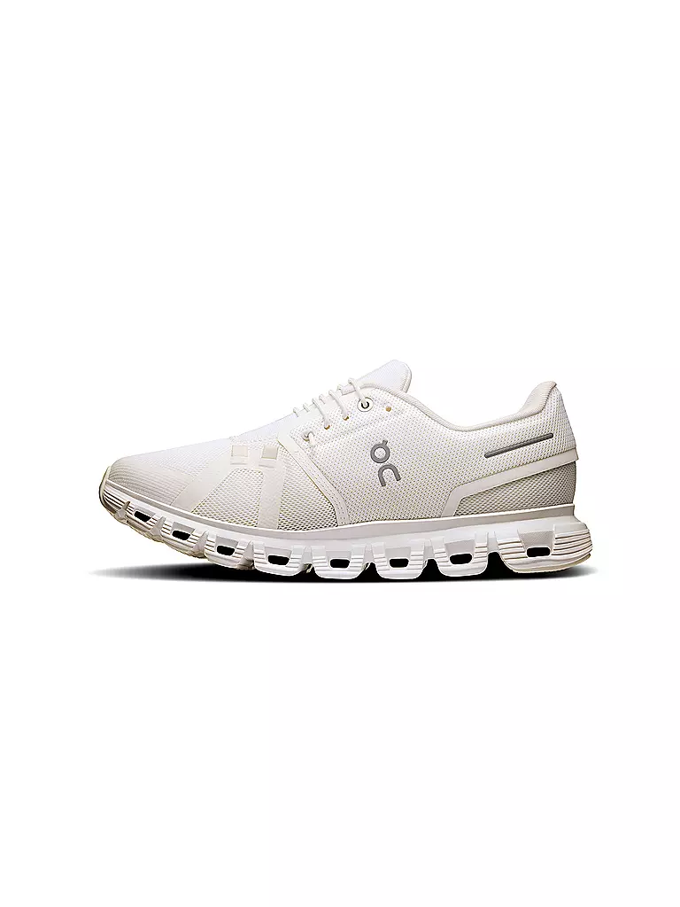 ON | Damen Freizeitschuhe Cloud 6 | weiss
