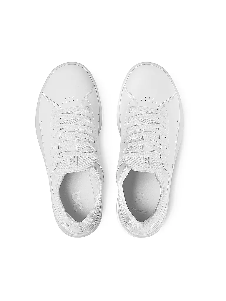 ON | Damen Freizeitschuhe The Roger Advantage ALL WHITE | weiss