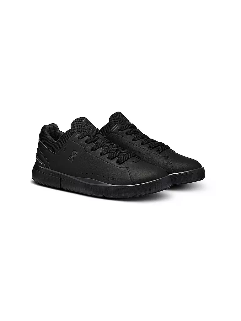 ON | Damen Freizeitschuhe The Roger Advantage BLACK | weiss