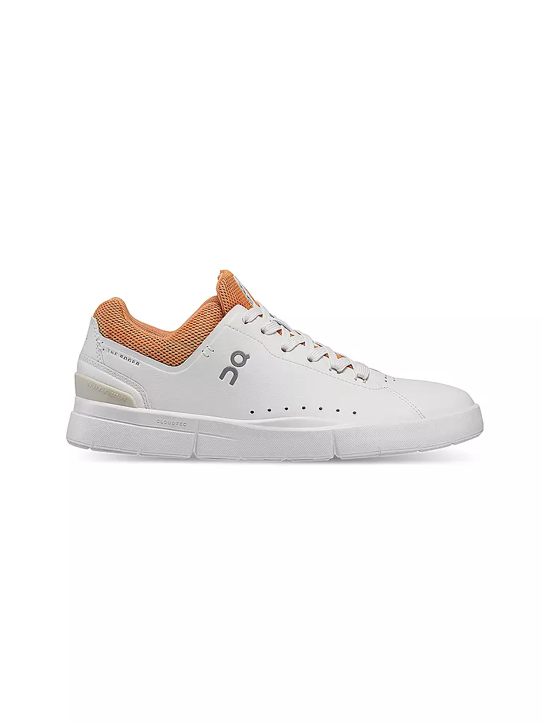 ON | Damen Freizeitschuhe The Roger Advantage WHITE COPPER | weiss