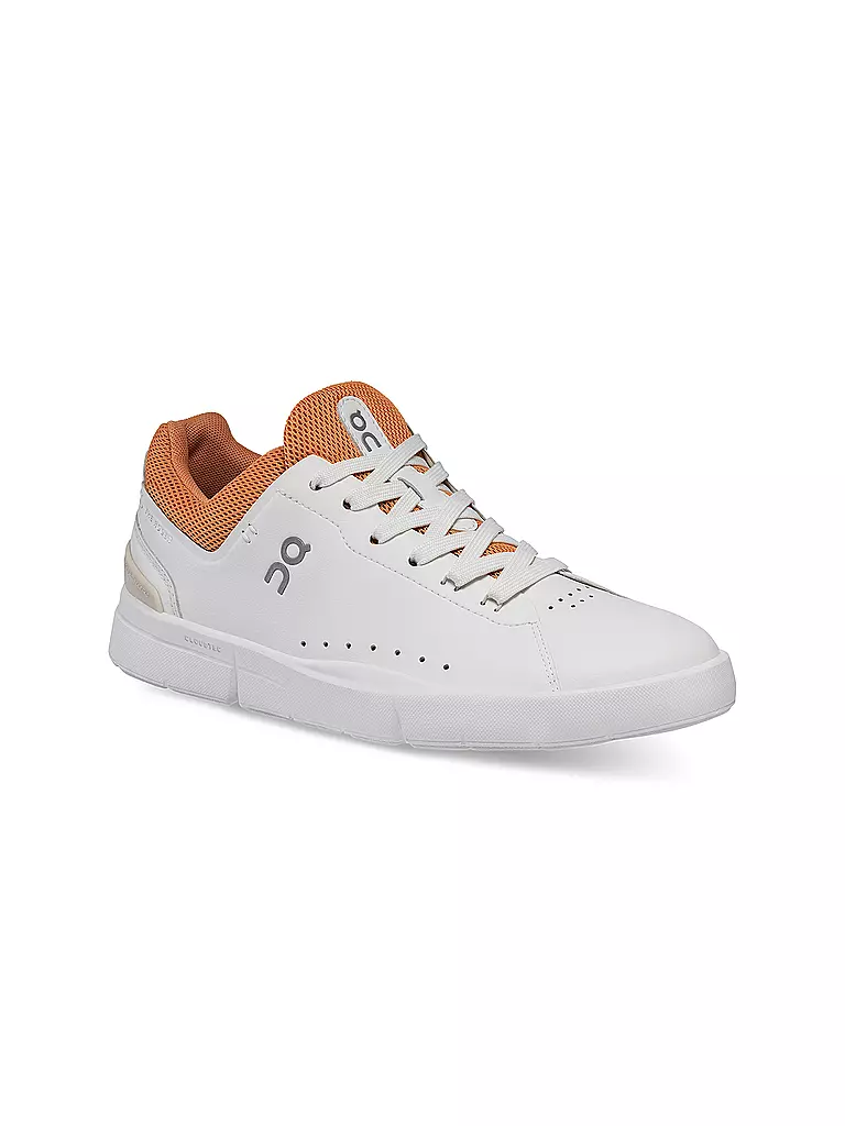 ON | Damen Freizeitschuhe The Roger Advantage WHITE COPPER | weiss