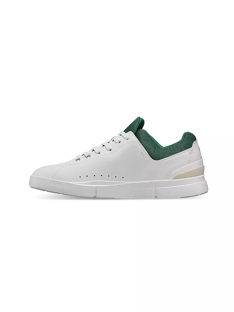 ON | Damen Freizeitschuhe The Roger Advantage WHITE GREEN | weiss