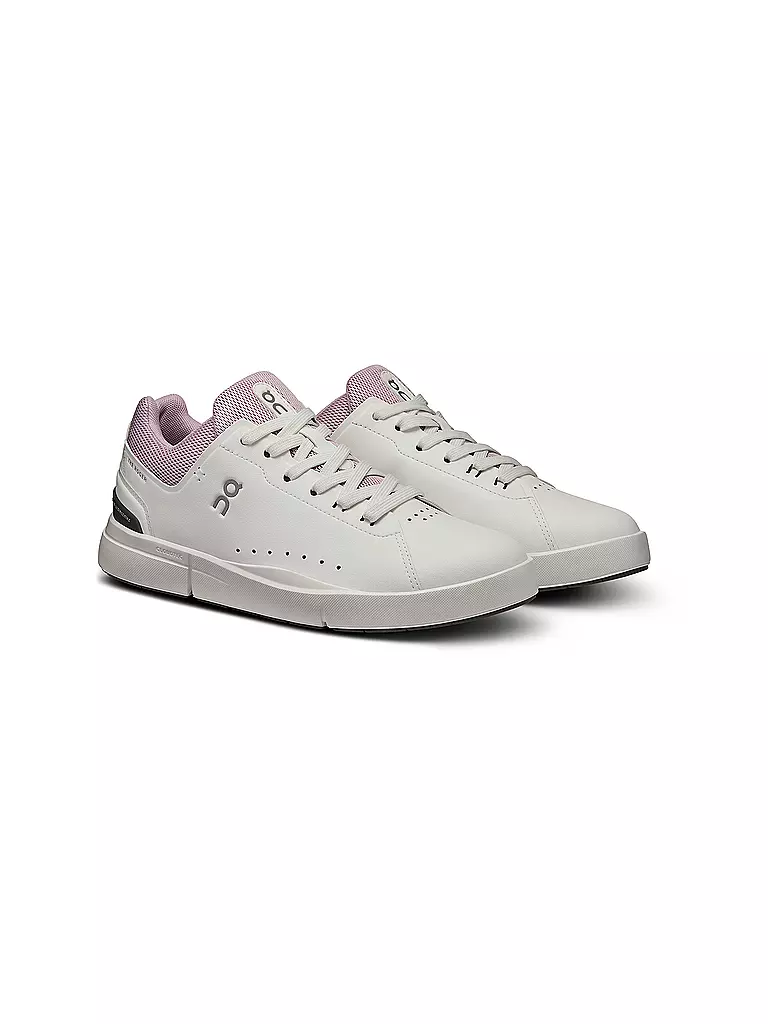 ON | Damen Freizeitschuhe The Roger Advantage WHITE/ASTER | schwarz