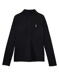 ON | Damen Funktions Zipshirt Climate | schwarz