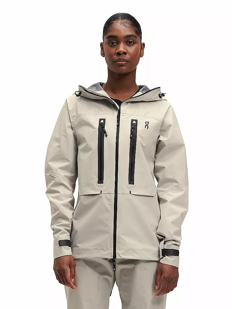 ON | Damen Isolationsjacke Storm 3L | creme