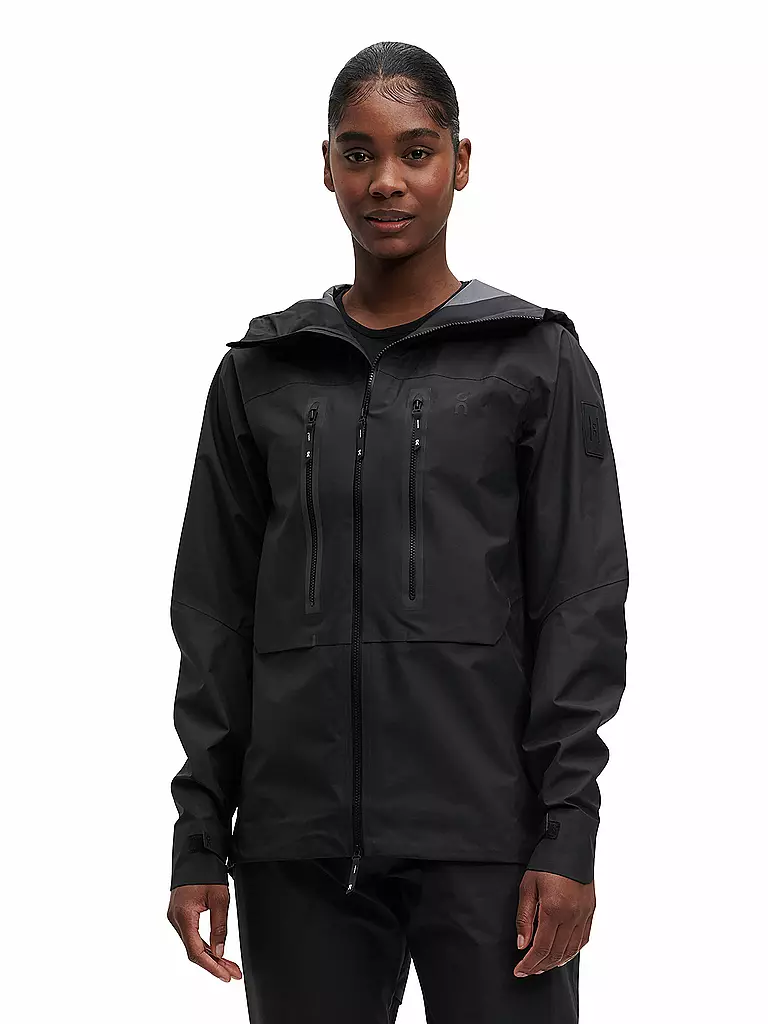 ON | Damen Isolationsjacke Storm 3L | schwarz