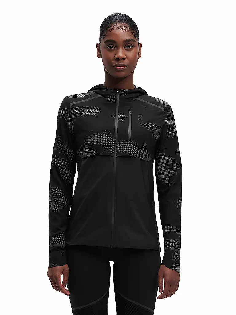 ON | Damen Laufjacke Weather Jacket Lumos | schwarz