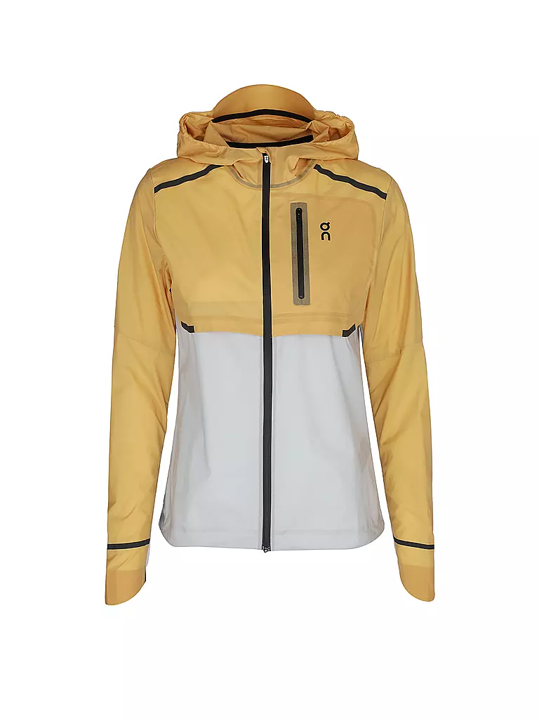 ON | Damen Laufjacke Weather | orange