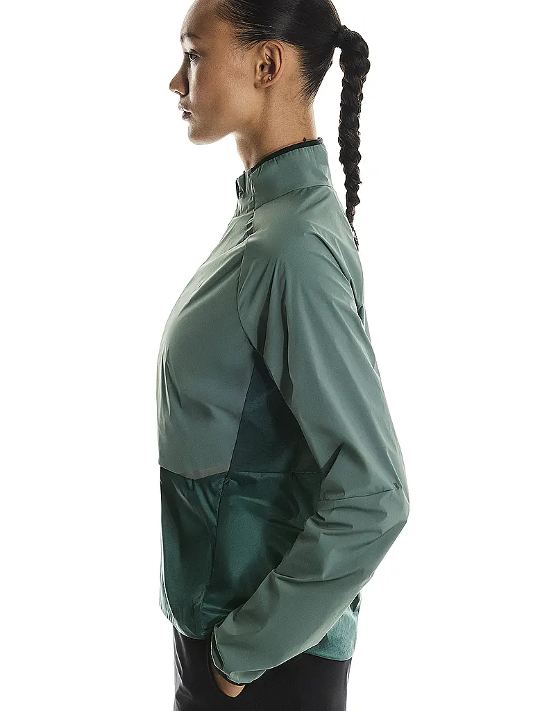 ON | Damen Laufjacke Weather | olive