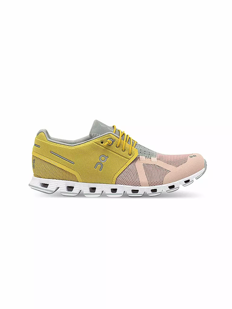 ON | Damen Laufschuh Cloud 50|50 | gelb