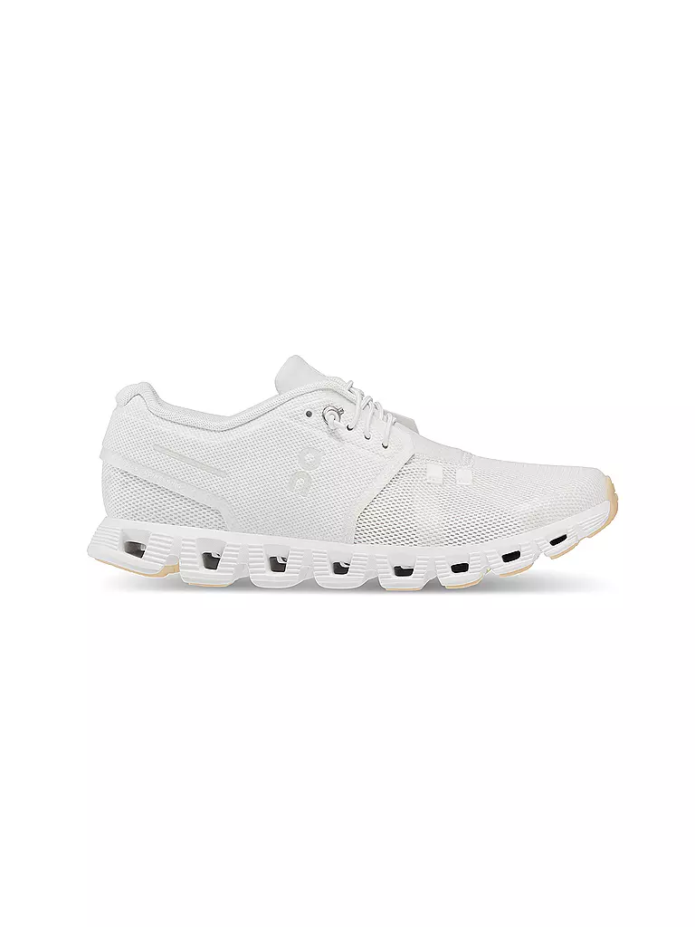 ON | Damen Laufschuhe Cloud 5 Undyed | weiss