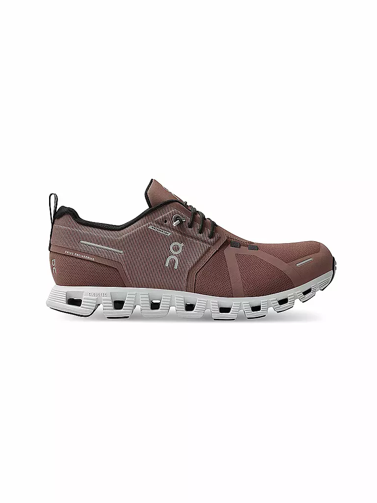 ON | Damen Laufschuhe Cloud 5 Waterproof COCOA / FROST | braun