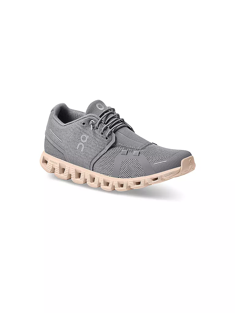 ON | Damen Laufschuhe Cloud 5 ZINC SHELL | grau