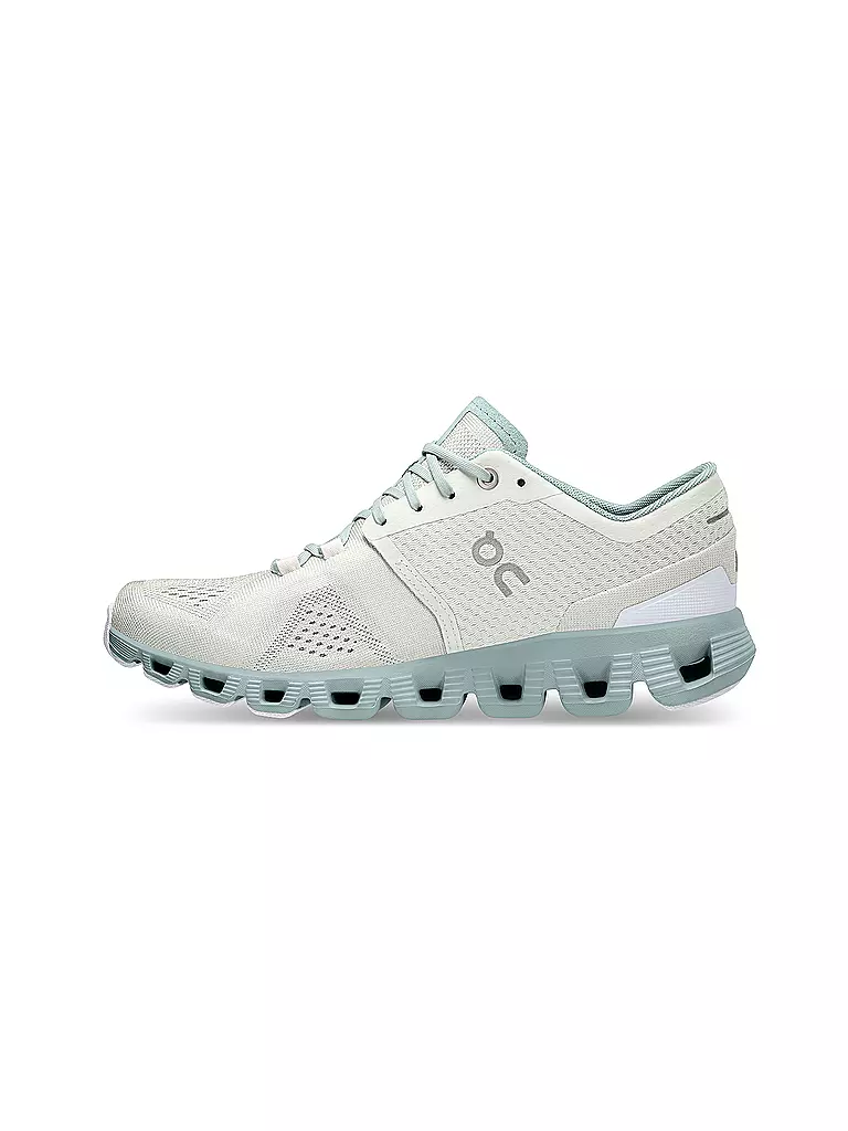 ON | Damen Laufschuhe Cloud X ALOE SURF | türkis