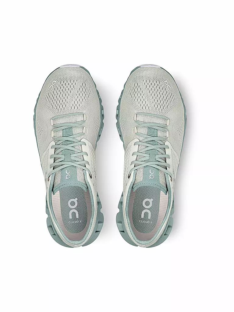 ON | Damen Laufschuhe Cloud X ALOE SURF | türkis