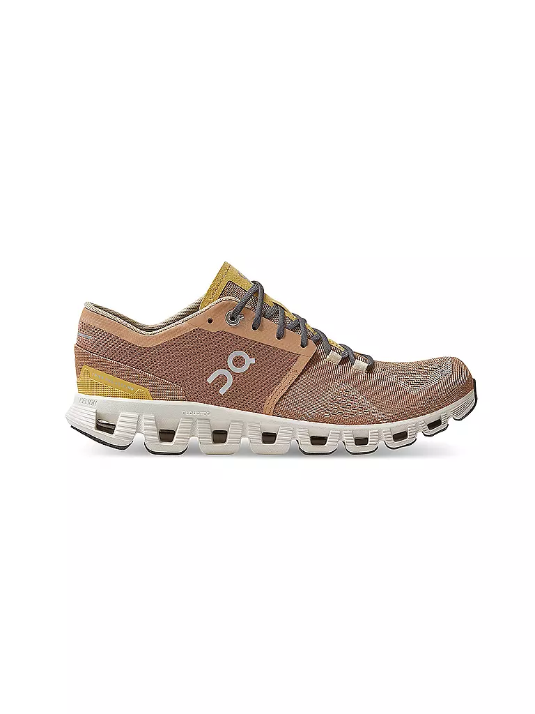 ON | Damen Laufschuhe Cloud X MOCHA SAND | braun