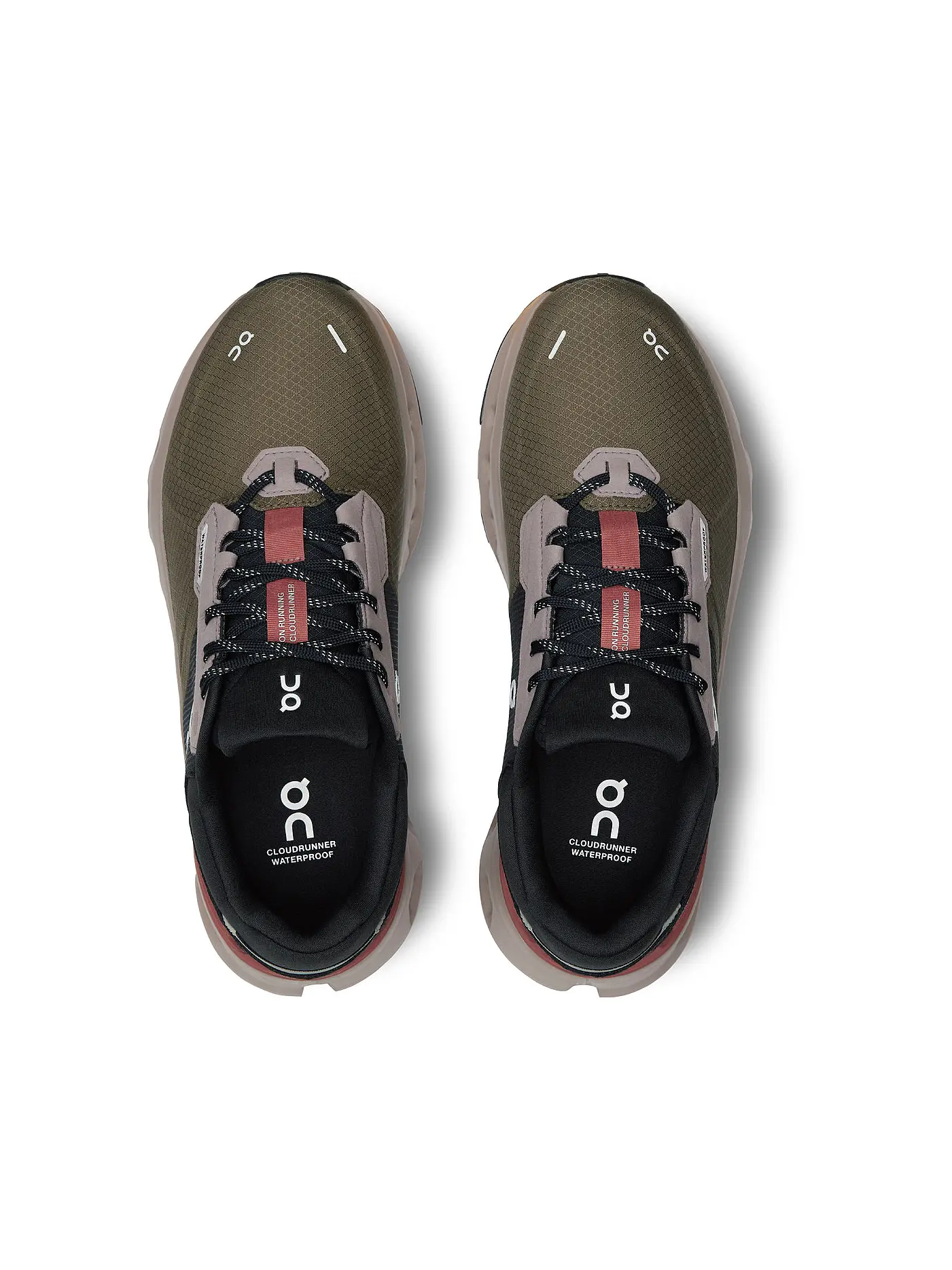 ON | Damen Laufschuhe Cloudrunner 2 Waterproof | olive