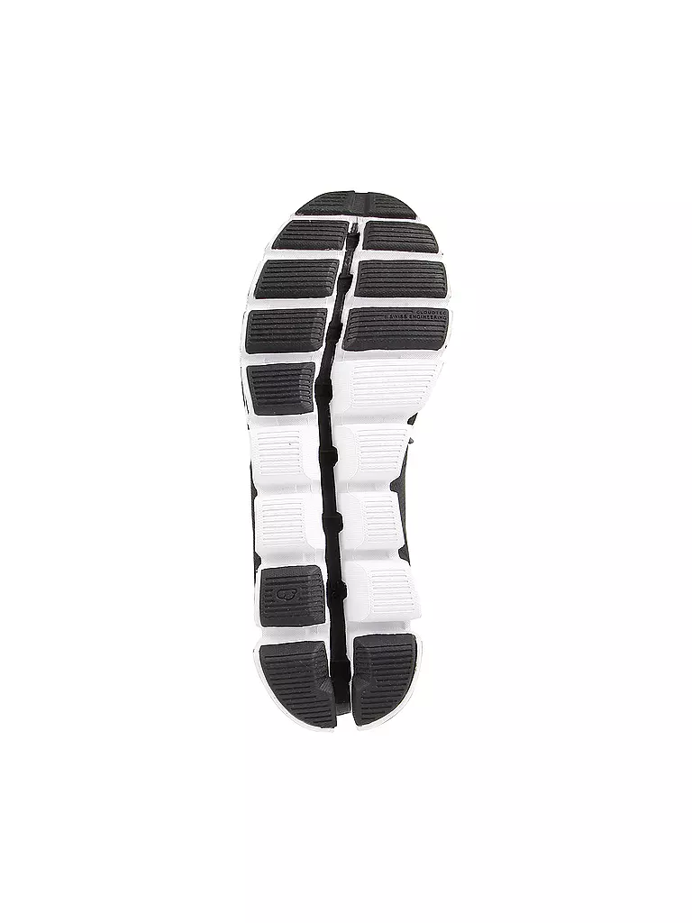 ON | Damen Laufschuhe The Cloud BLACK WHITE | schwarz