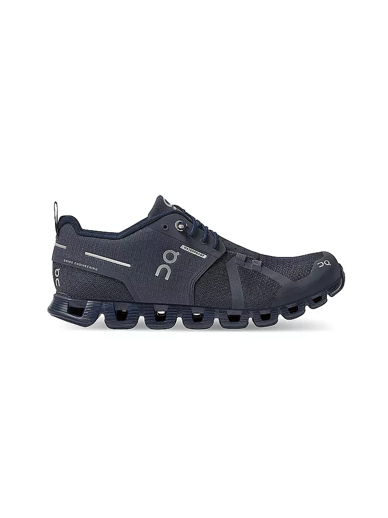 ON | Damen Laufschuhe The Cloud Waterproof NAVY | blau