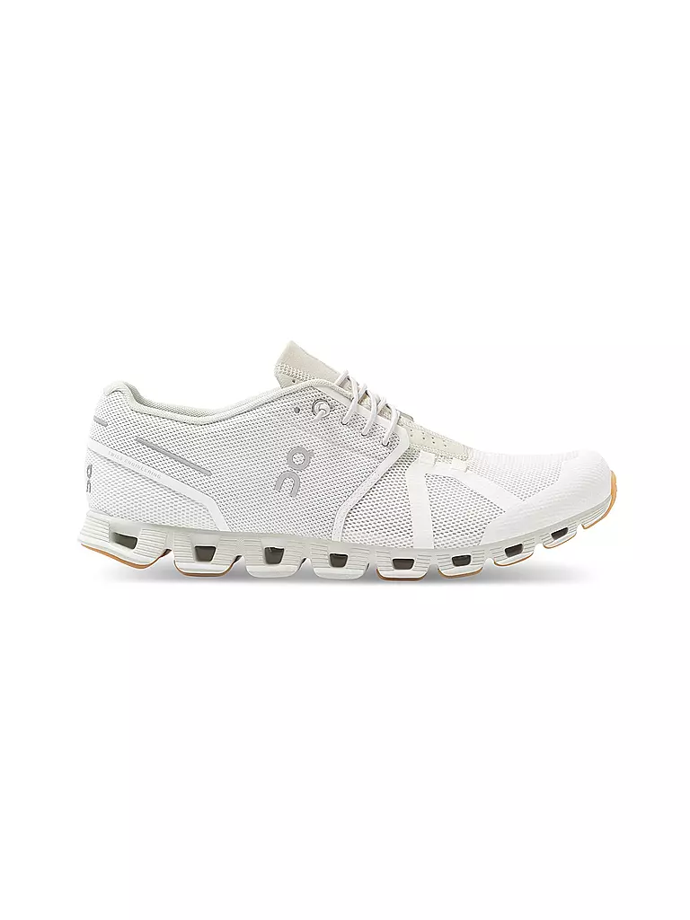 ON | Damen Laufschuhe The Cloud WHITE SAND | weiss