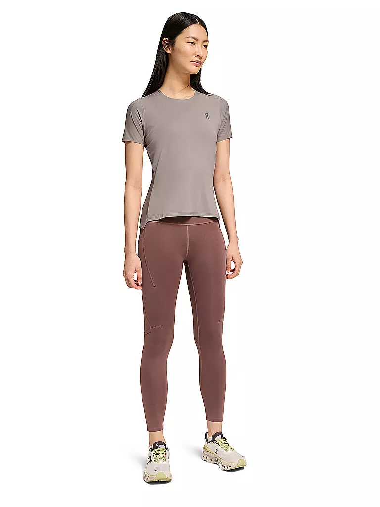 ON | Damen Laufshirt Performance-T | rosa