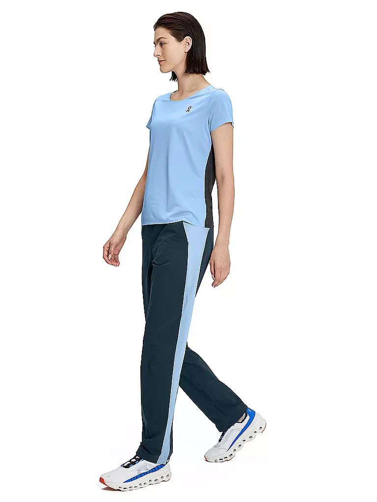 ON | Damen Laufshirt Performance-T | blau