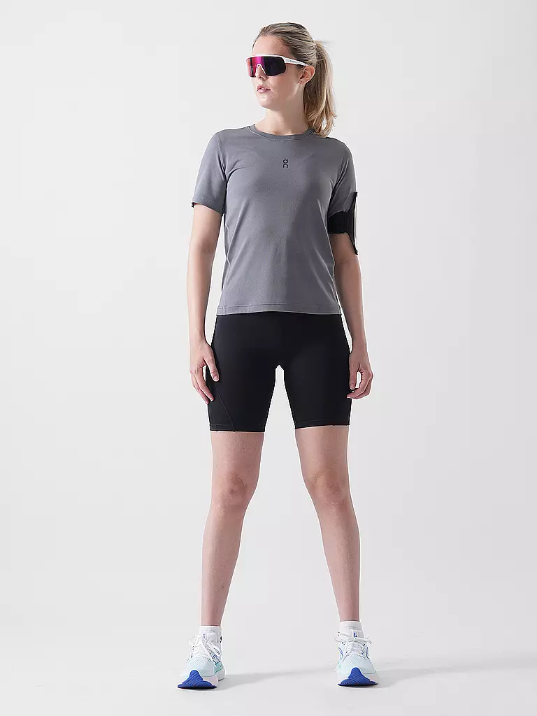 ON | Damen Laufshirt Trail-T | grau