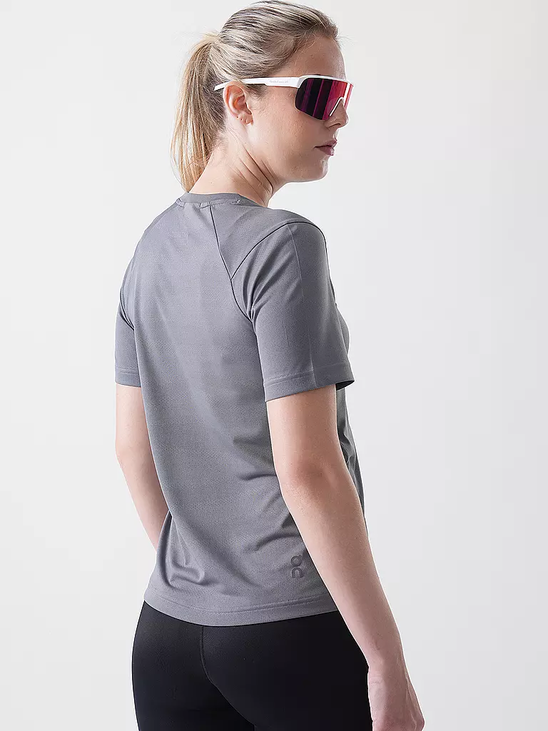 ON | Damen Laufshirt Trail-T | hellblau