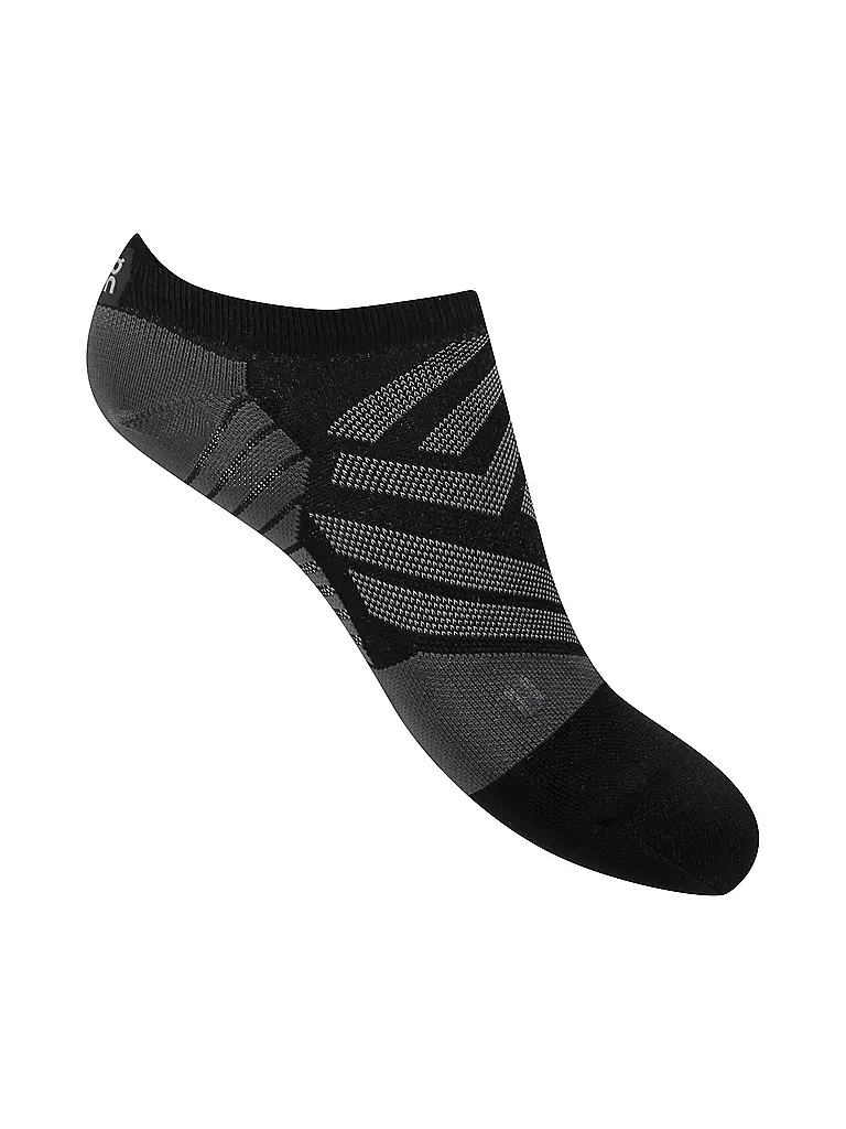 ON | Damen Laufsocken Low | schwarz