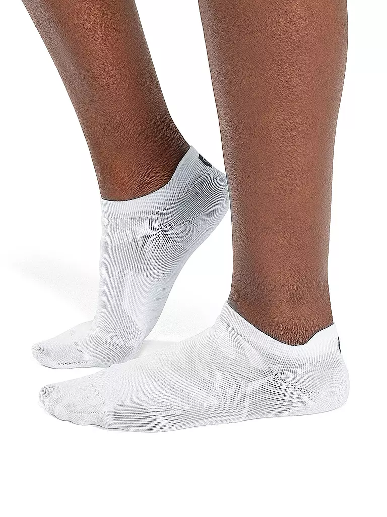 ON | Damen Laufsocken Performance Low Sock | weiss